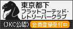 東京都下フラットコーテッド・レトリーバークラブ・バナー150ピクセル×60ピクセル